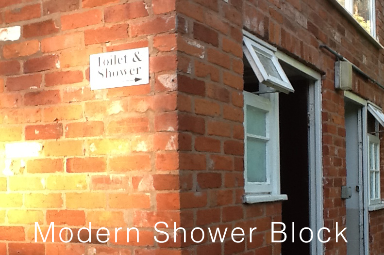 Modern shower block